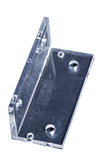 Angle Bracket Clear Polycarbonate AU Made
