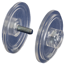 Tube Joiner Clear Acrylic 1 1/2" or 2" AU Made