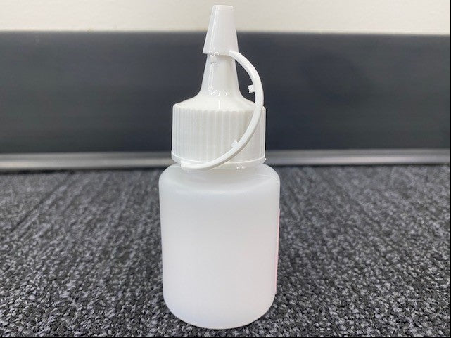 60ml bottle with white witch hat applicator