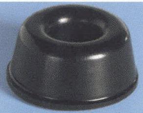 Bump On BS17 - 22.3mm  x 10.2mm high Self Adhesive Clear or Black