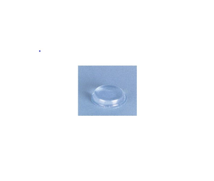 Bump On BS1 - 12.7mm x 3.5mm high Self Adhesive Clear