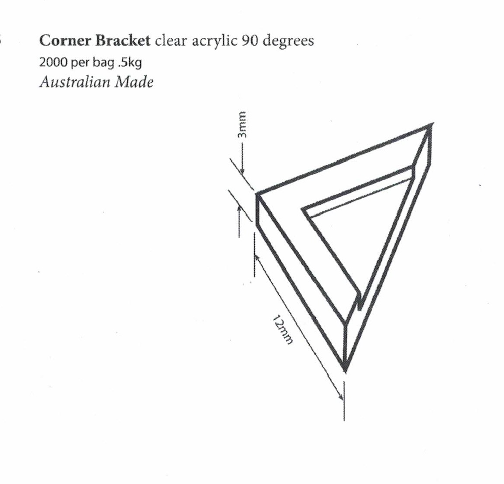 Corner Bracket Acrylic