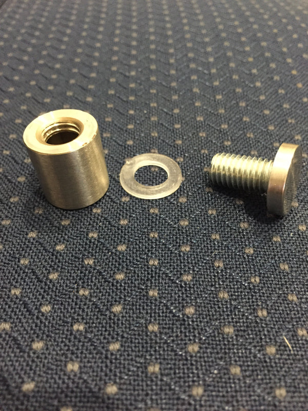 19mm x 25mm steel wall offset