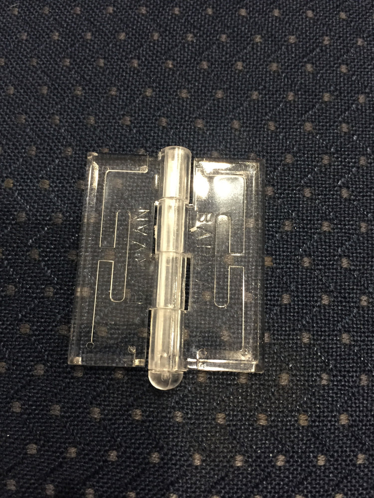 Hinge Clear Acrylic 45mm L x 22mm W